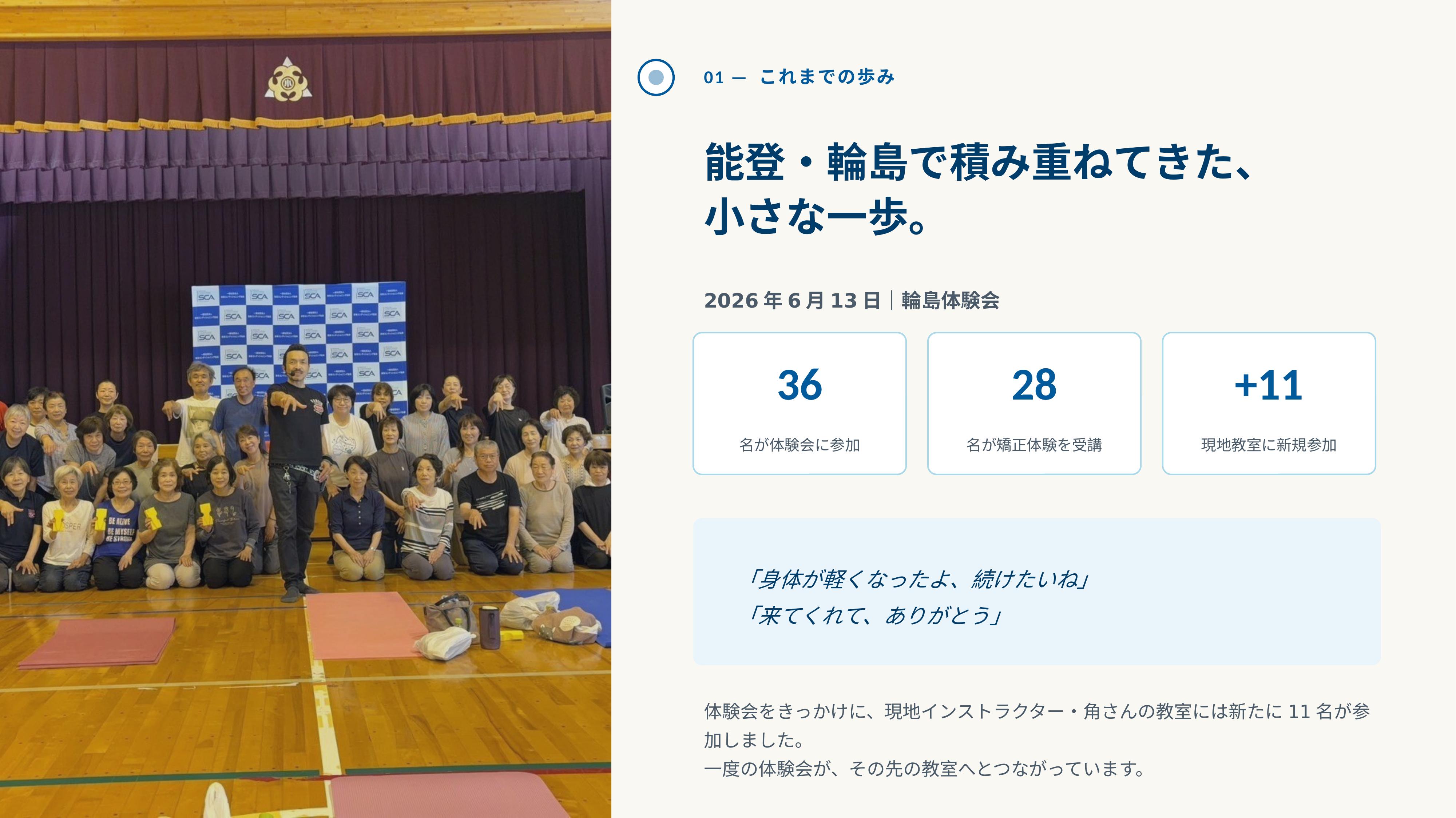 これまでの歩み